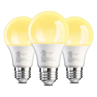 TJOY A19 LED Light Bulb, 60W Equivalent, 2700K