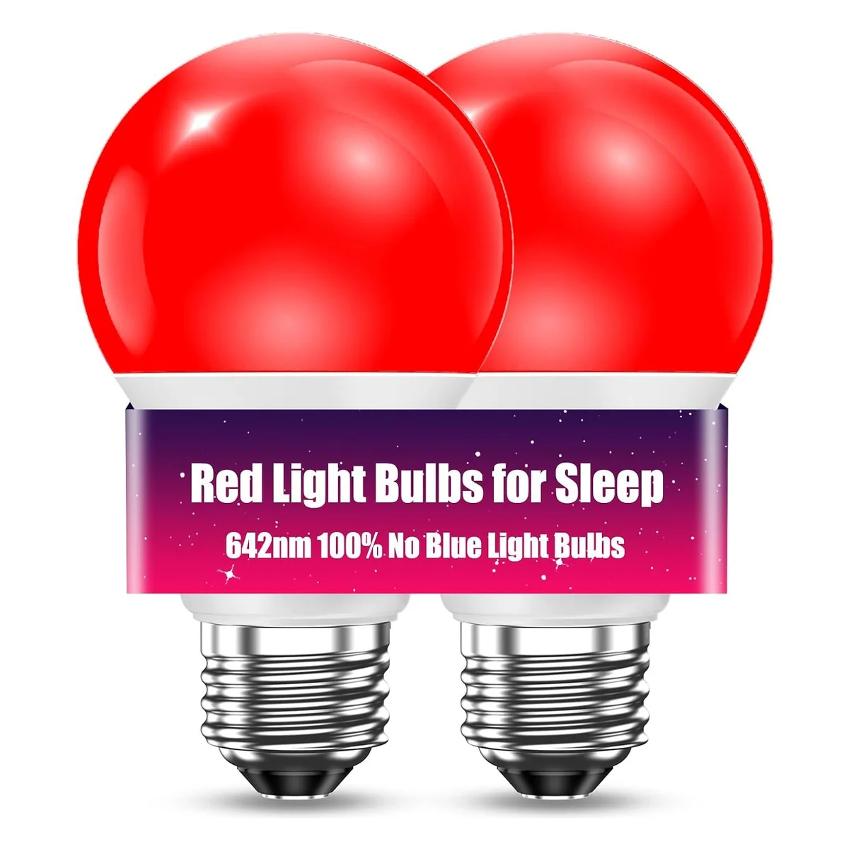 TJOY Red LED Light Bulb, Dimmable