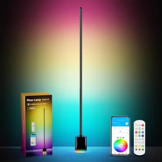 TJOY Smart Corner Floor Lamp with Glowing Base