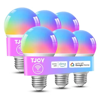 TJOY Smart A19 LED Light Bulb, Color Changing