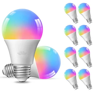 Smart A19 LED Light Bulb, Color Changing, thumbnail 2